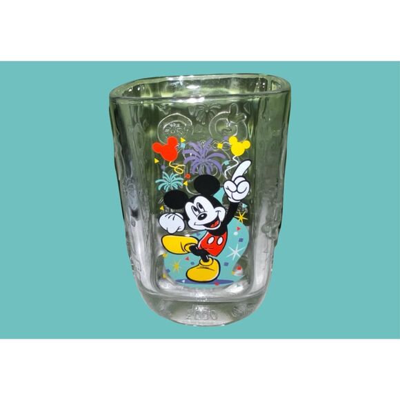 Vintage Walt Disney World 2000 Mcdonald's Commerative Drinking Glass - Picture 1 of 5